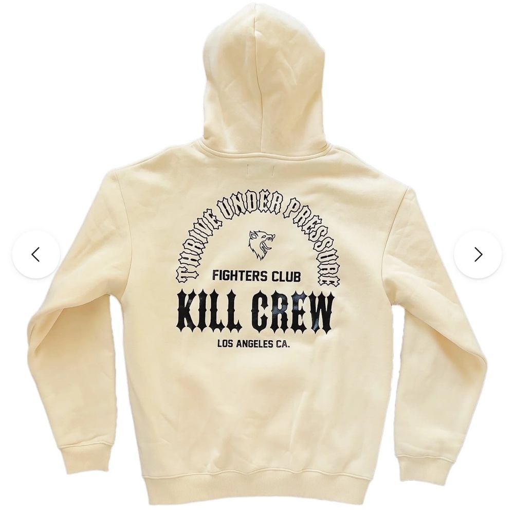 Kill Crew Cream Hoodie